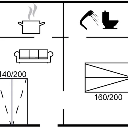 דירה Wisti - 20km From The Sea By Interhome *